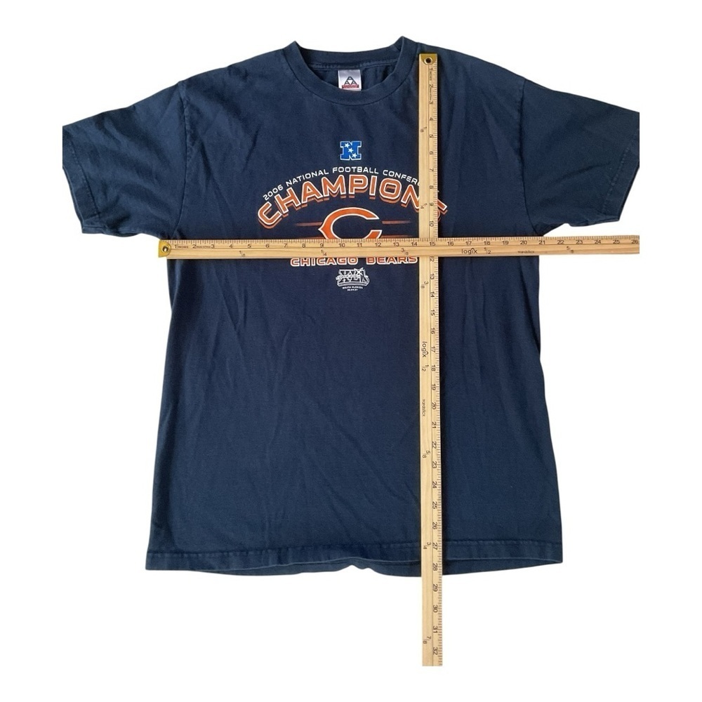 Chicago Bears NFC Champions T-Shirt Size L NFL Football 2006 - Picture 5 of 6